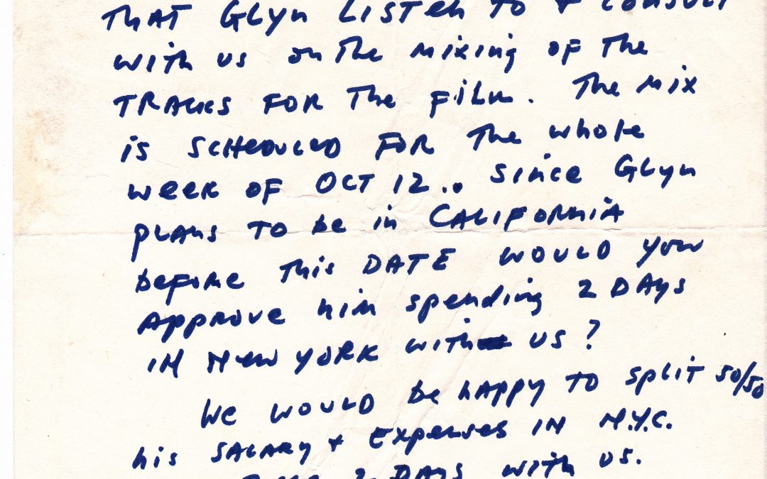 Paris and Notes from Maysles re: Gimme Shelter